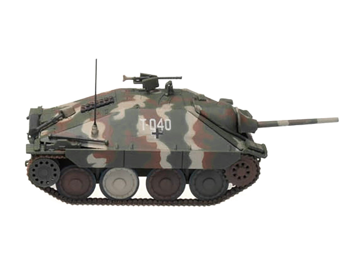 Hetzer (Mid Prod) Tank Destroyer "T-040 Marika 2nd Hungarian Panzer Division Balaton" (1945) German Army 1/72 Diecast Model