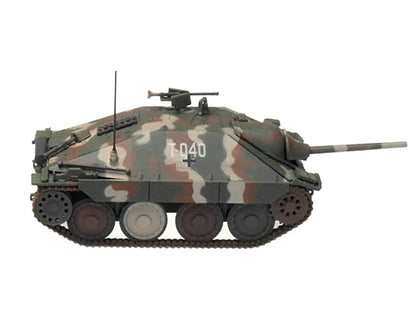 Hetzer (Mid Prod) Tank Destroyer "T-040 Marika 2nd Hungarian Panzer Division Balaton" (1945) German Army 1/72 Diecast Model