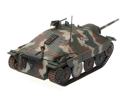 Hetzer (Mid Prod) Tank Destroyer "T-040 Marika 2nd Hungarian Panzer Division Balaton" (1945) German Army 1/72 Diecast Model