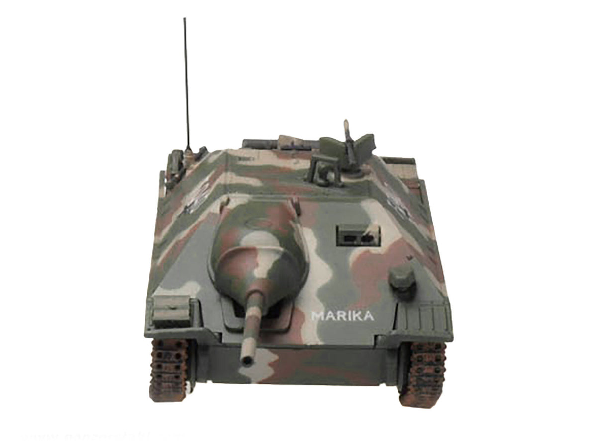Hetzer (Mid Prod) Tank Destroyer "T-040 Marika 2nd Hungarian Panzer Division Balaton" (1945) German Army 1/72 Diecast Model