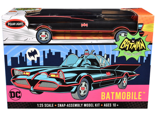 Skill 2 Model Kit Batmobile "Batman" (1966-1968) TV Series 1/25 Scale Model