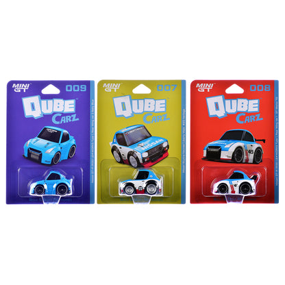 "QubeCarz" Series #2 Set of 3 pieces 1/64 Diecast Model Cars