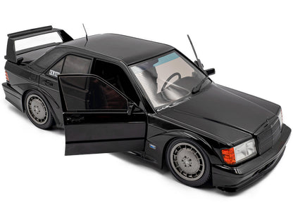 Mercedes Benz 190 Evolution II (W201) "Solido Works" Black 1/18 Diecast Model Car