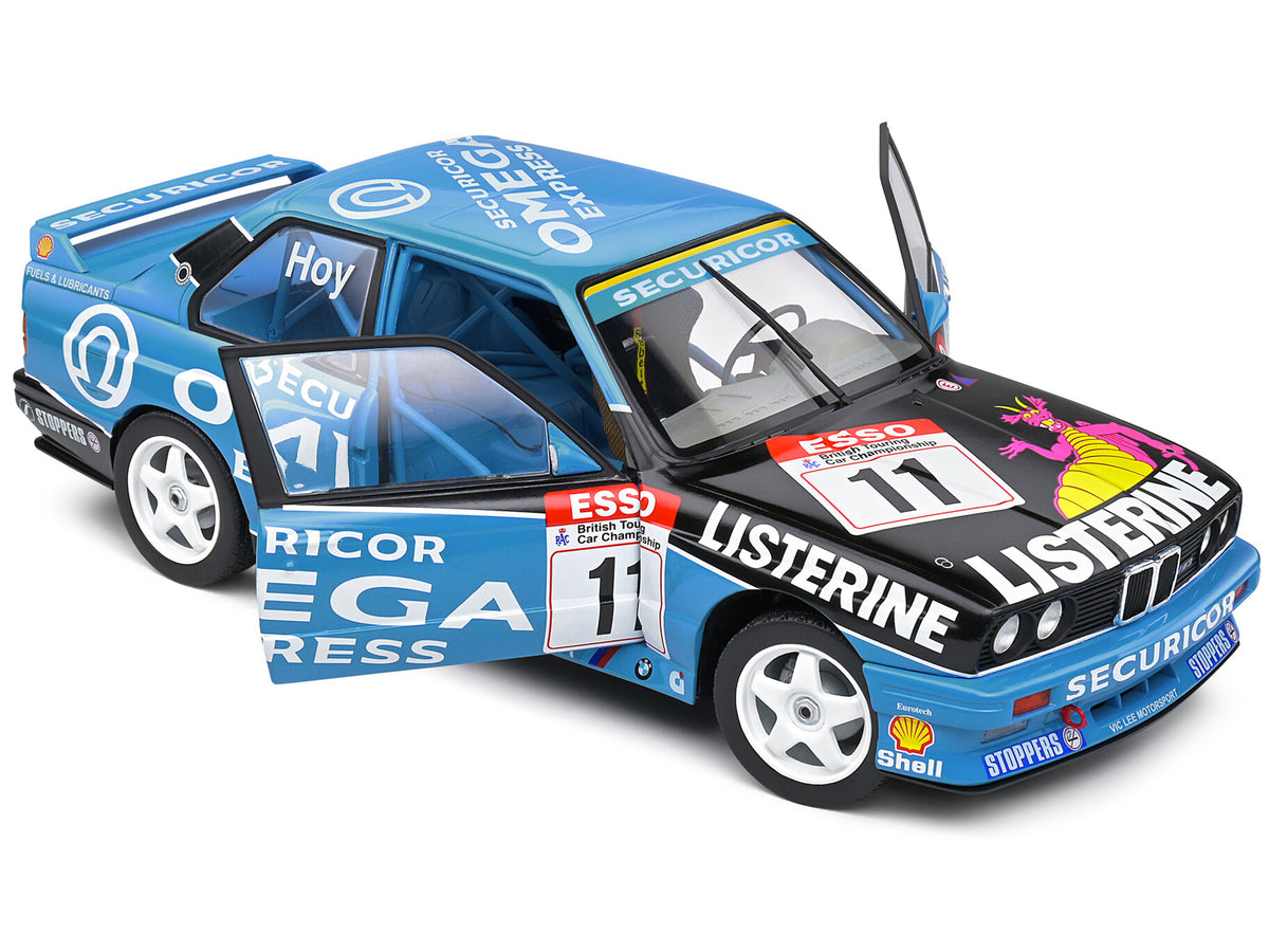 BMW E30 M3 #11 Will Hoy Winner "BTCC (British Touring Car Championship)" (1991) "Competition" Series 1/18 Diecast Model Car