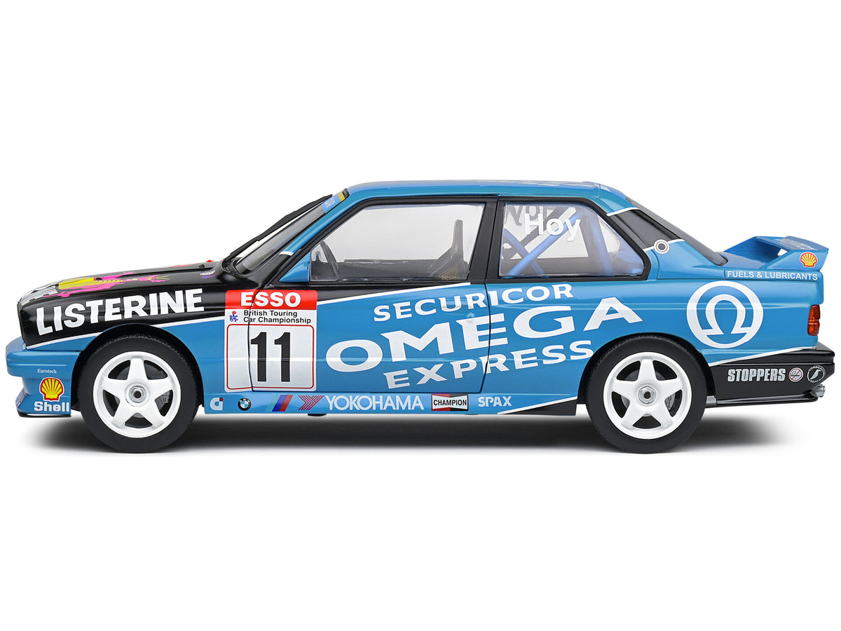 BMW E30 M3 #11 Will Hoy Winner "BTCC (British Touring Car Championship)" (1991) "Competition" Series 1/18 Diecast Model Car