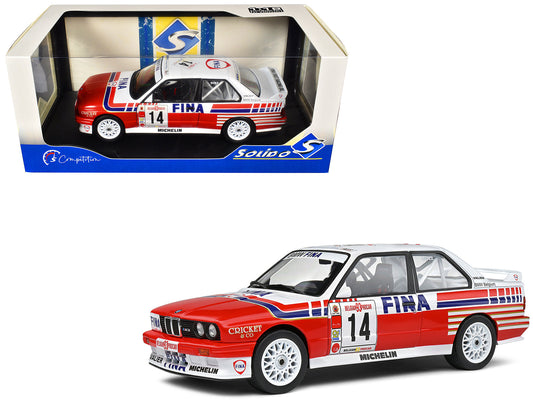 BMW E30 M3 #14 Marc Duez "Belgian Procar Championship" (1993) "Competition" Series 1/18 Diecast Model Car