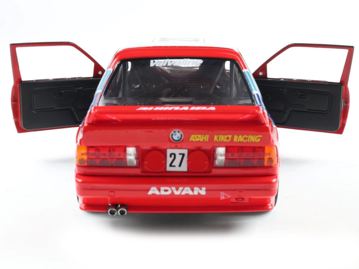 BMW E30 M3 #27 Atsushi Kawamoto - Anthony Reid "Japanese Touring Car Championship" (1986) "Competition" Series 1/18 Diecast Model Car
