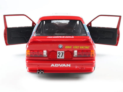 BMW E30 M3 #27 Atsushi Kawamoto - Anthony Reid "Japanese Touring Car Championship" (1986) "Competition" Series 1/18 Diecast Model Car