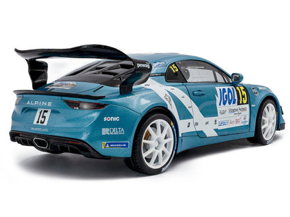 Alpine A110 Rallye GT+ #15 Raphael Astier - Denis Giraudet "Rallye Du Mont Blanc" (2024) "Competition" Series 1/18 Diecast Model Car