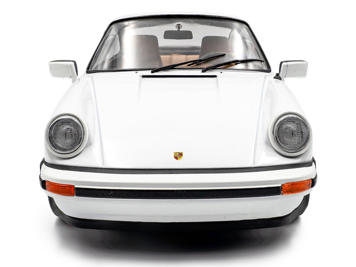1974 Porsche 911 (930) 3.0 SC Grand Prix White 1/18 Diecast Model Car