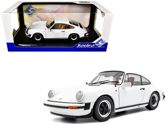 1974 Porsche 911 (930) 3.0 SC Grand Prix White 1/18 Diecast Model Car