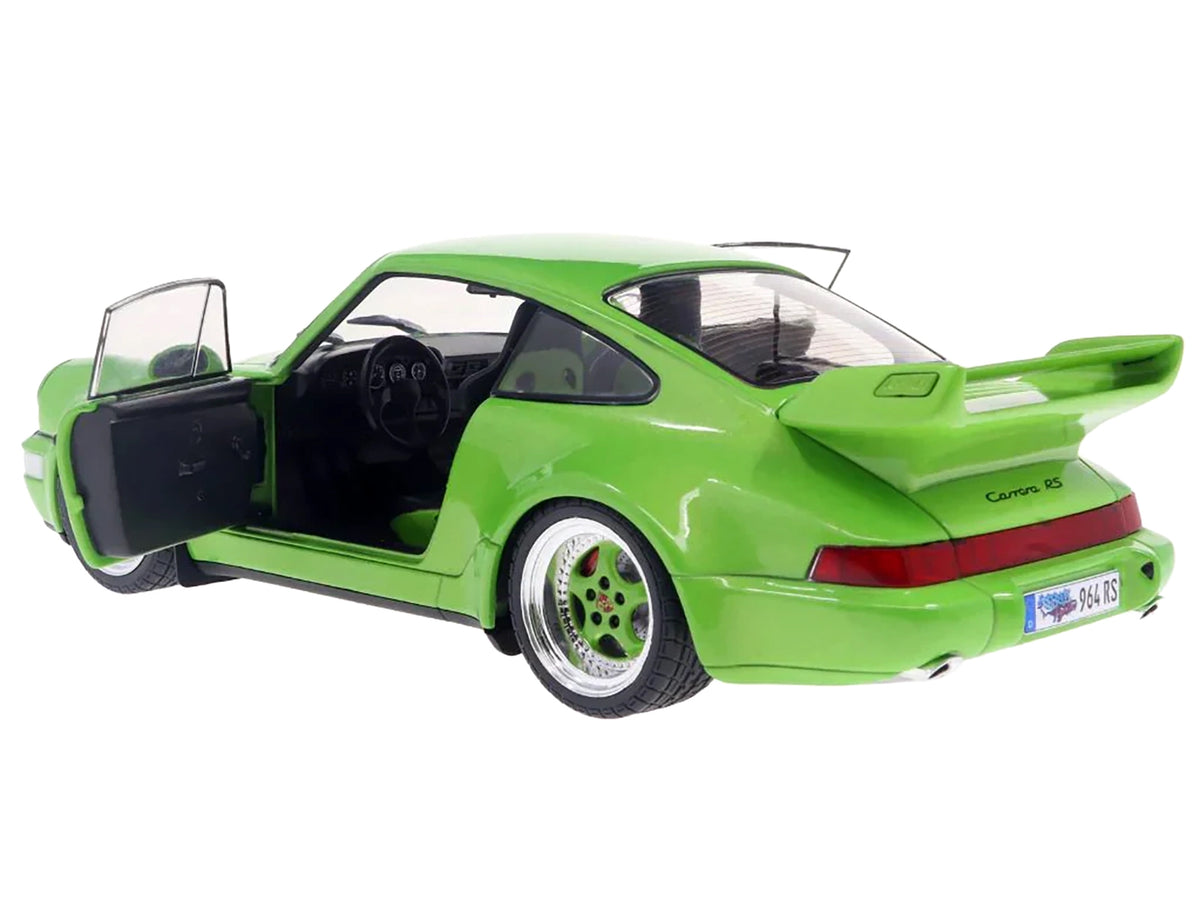1990 Porsche 911 (964) Carrera RS "Streetfighter" Green Metallic 1/18 Diecast Model Car