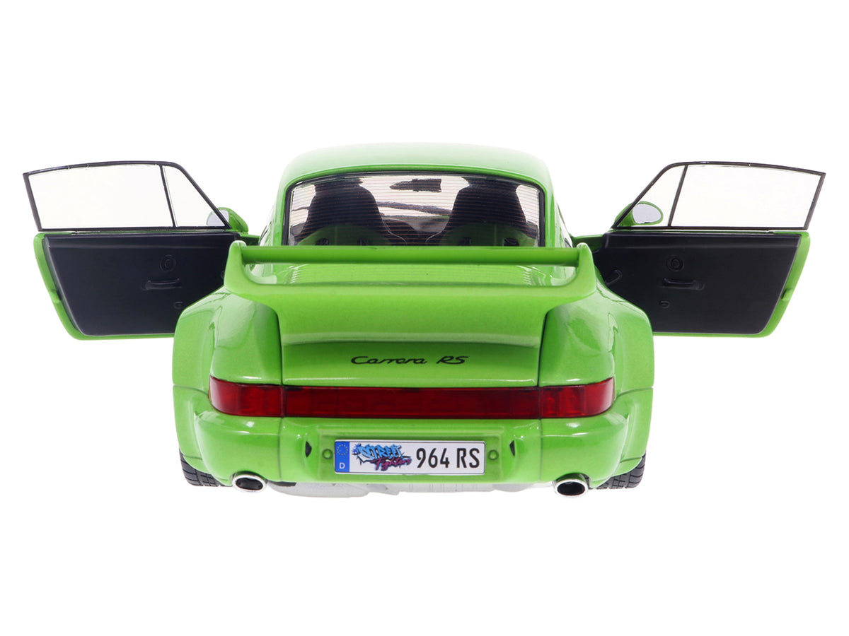 1990 Porsche 911 (964) Carrera RS "Streetfighter" Green Metallic 1/18 Diecast Model Car