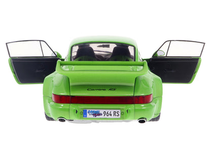 1990 Porsche 911 (964) Carrera RS "Streetfighter" Green Metallic 1/18 Diecast Model Car