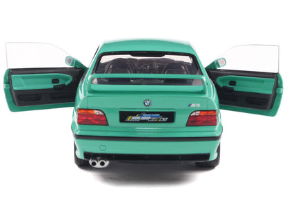 1991 BMW E36 M3 "Solido Works" Mint Green with Mint Green Interior 1/18 Diecast Model Car