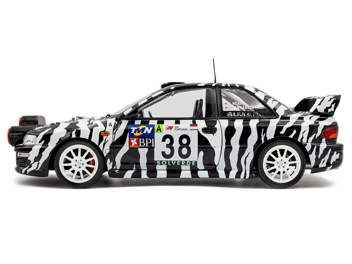Subaru Impreza S5 WRC99 #38 Nigel Heath - Steve Lancaster "Rallye de Portugal" (2001) "Competition" Series 1/18 Diecast Model Car