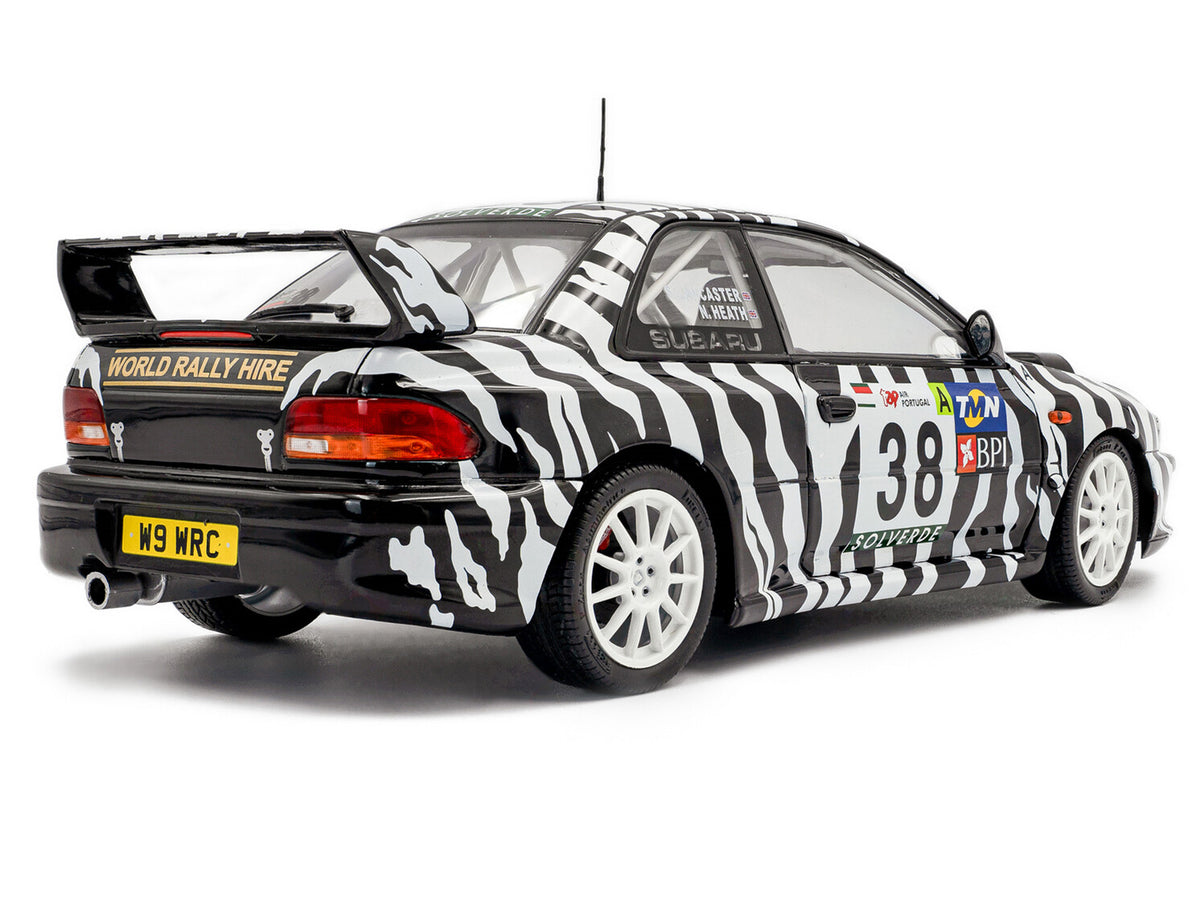 Subaru Impreza S5 WRC99 #38 Nigel Heath - Steve Lancaster "Rallye de Portugal" (2001) "Competition" Series 1/18 Diecast Model Car