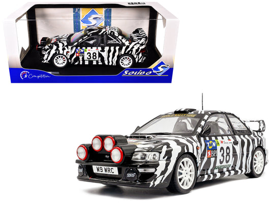 Subaru Impreza S5 WRC99 #38 Nigel Heath - Steve Lancaster "Rallye de Portugal" (2001) "Competition" Series 1/18 Diecast Model Car