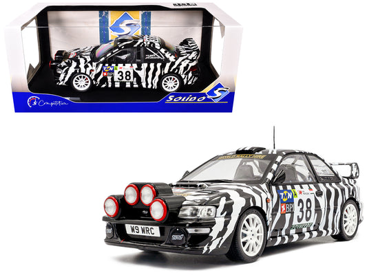 Subaru Impreza S5 WRC99 #38 Nigel Heath - Steve Lancaster "Rallye de Portugal" (2001) "Competition" Series 1/18 Diecast Model Car