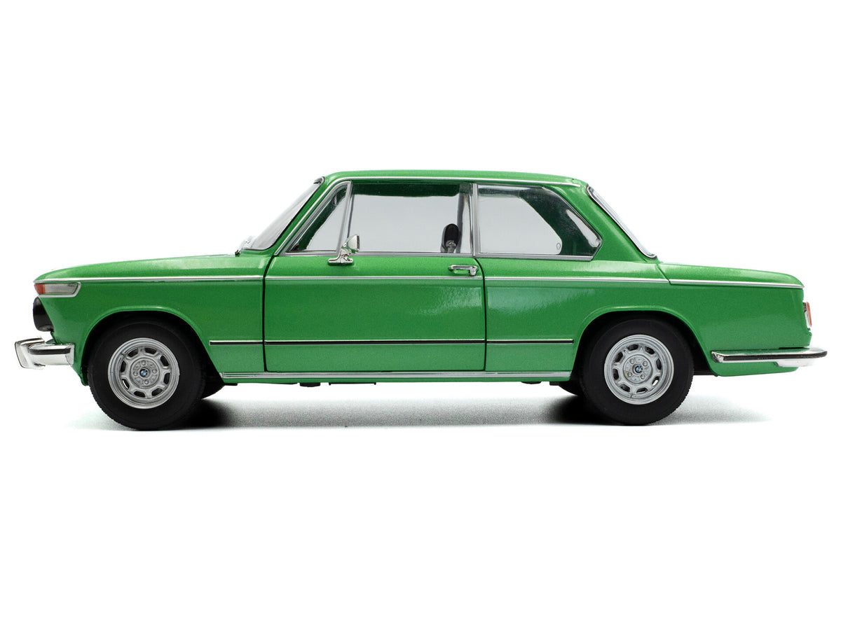1971 BMW 1602 Taiga Green Metallic 1/18 Diecast Model Car