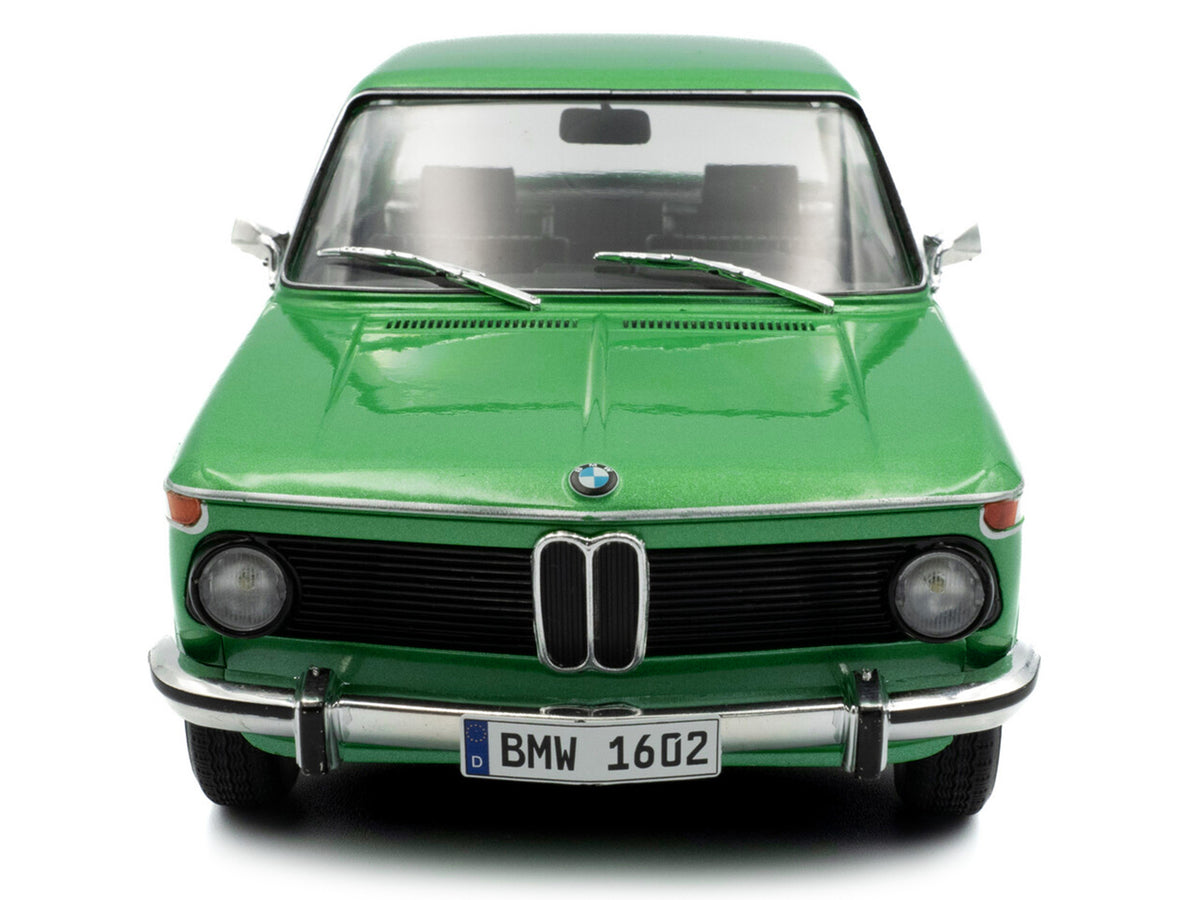 1971 BMW 1602 Taiga Green Metallic 1/18 Diecast Model Car