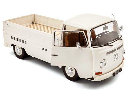 1968 Volkswagen T2 Pickup Truck Beige 1/18 Diecast Model Car