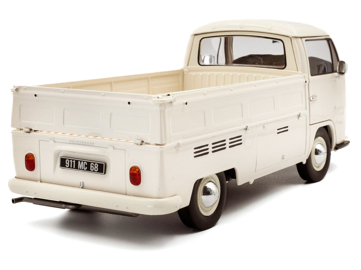 1968 Volkswagen T2 Pickup Truck Beige 1/18 Diecast Model Car