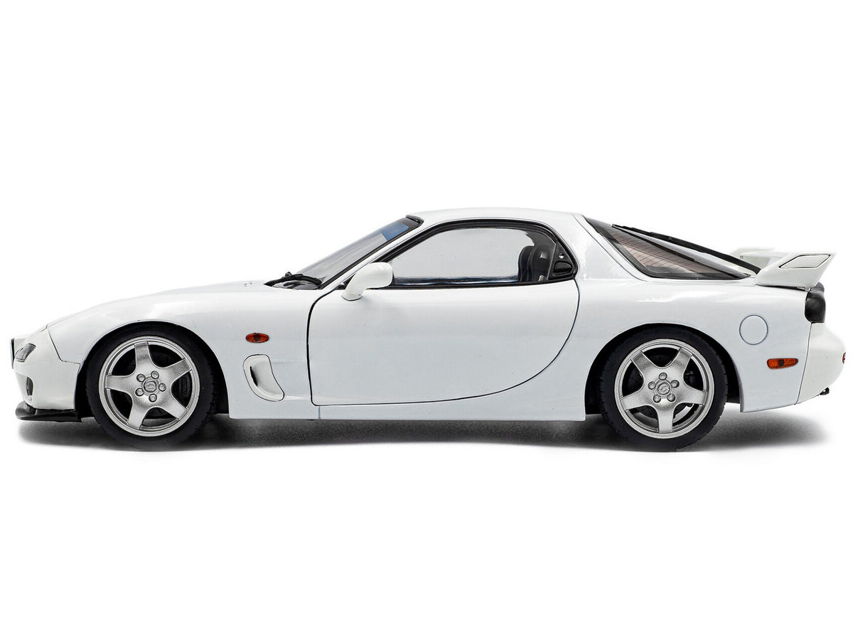 2001 Mazda RX7 Type RS (FD3S) RHD (Right Hand Drive) White 1/18 Diecast Model Car
