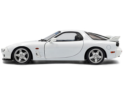 2001 Mazda RX7 Type RS (FD3S) RHD (Right Hand Drive) White 1/18 Diecast Model Car