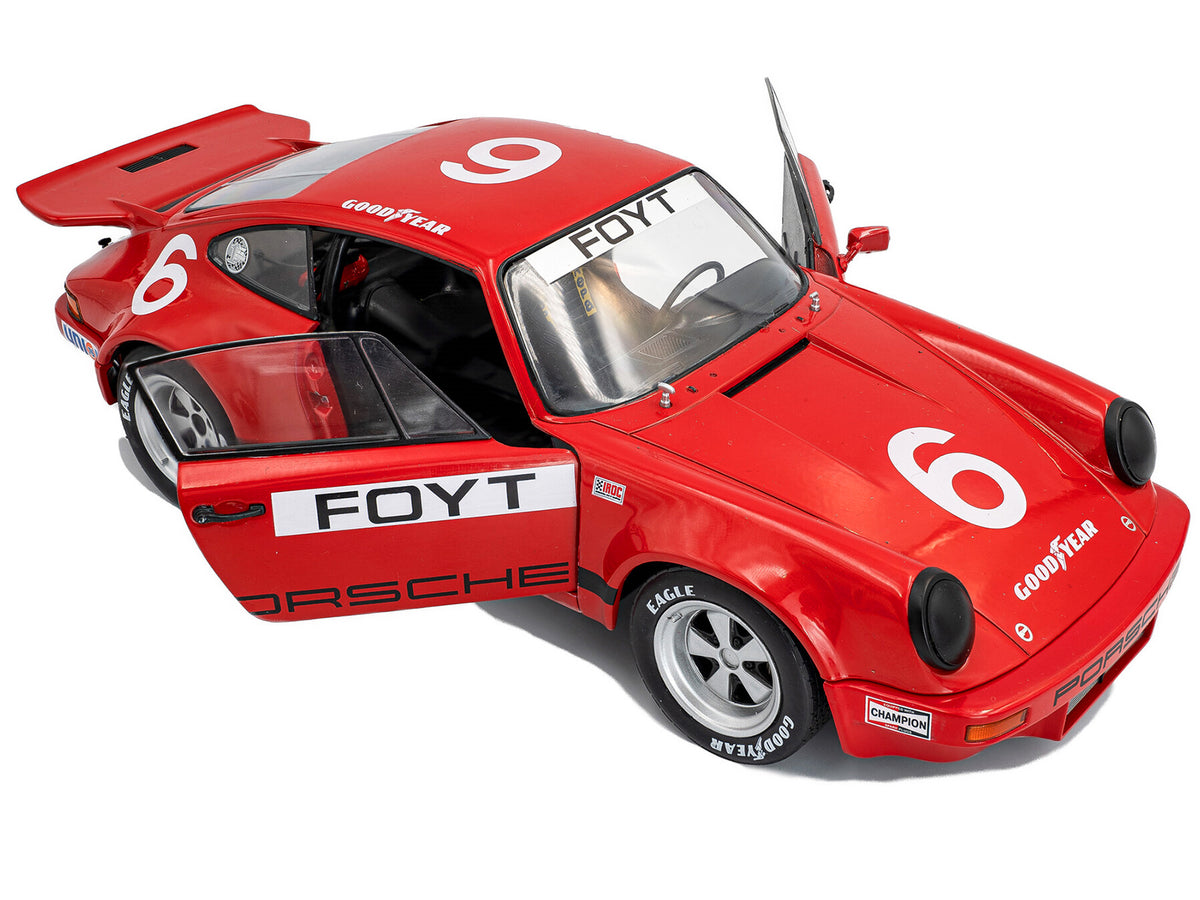 Porsche 911 IROC #6 A.J. Foyt "International Race of Champions" (1974) 1/18 Diecast Model Car