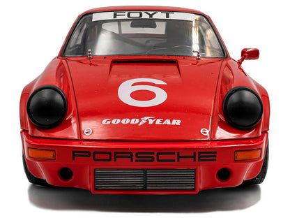 Porsche 911 IROC #6 A.J. Foyt "International Race of Champions" (1974) 1/18 Diecast Model Car
