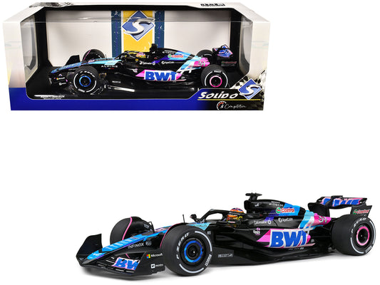 Alpine A524 #31 Esteban Ocon "BWT" Formula One F1 Miami GP (2024) "Competition" Series 1/18 Diecast Model Car