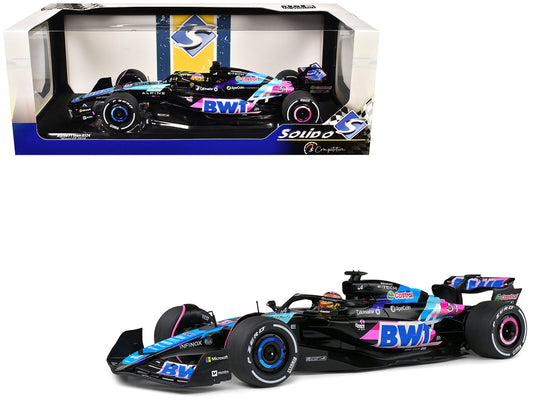 Alpine A524 #31 Esteban Ocon "BWT" Formula One F1 Miami GP (2024) "Competition" Series 1/18 Diecast Model Car