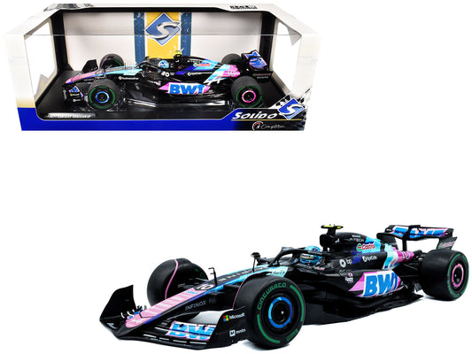 Alpine A524 #10 Pierre Gasly "BWT" 3rd Place Formula One F1 "Sao Paulo GP" (2024) "Competition" Series 1/18 Diecast Model Car