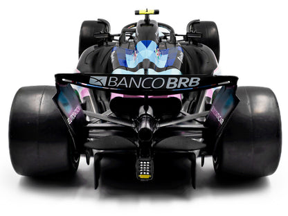 Alpine A524 #31 Esteban Ocon "BWT" 2nd Place F1 "Sao Paulo GP" (2024) "Competition" Series 1/18 Diecast Model Car
