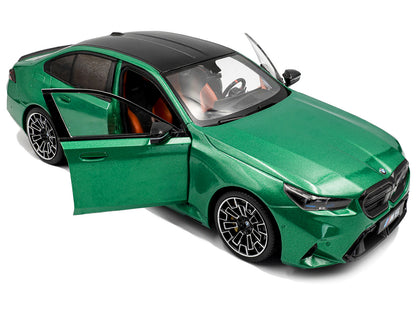 2025 BMW M5 Isle of Man Green Metallic 1/18 Diecast Model Car