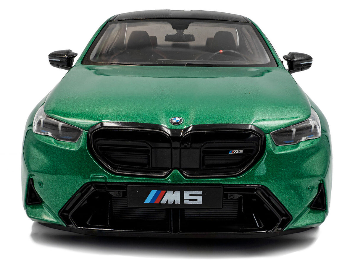 2025 BMW M5 Isle of Man Green Metallic 1/18 Diecast Model Car