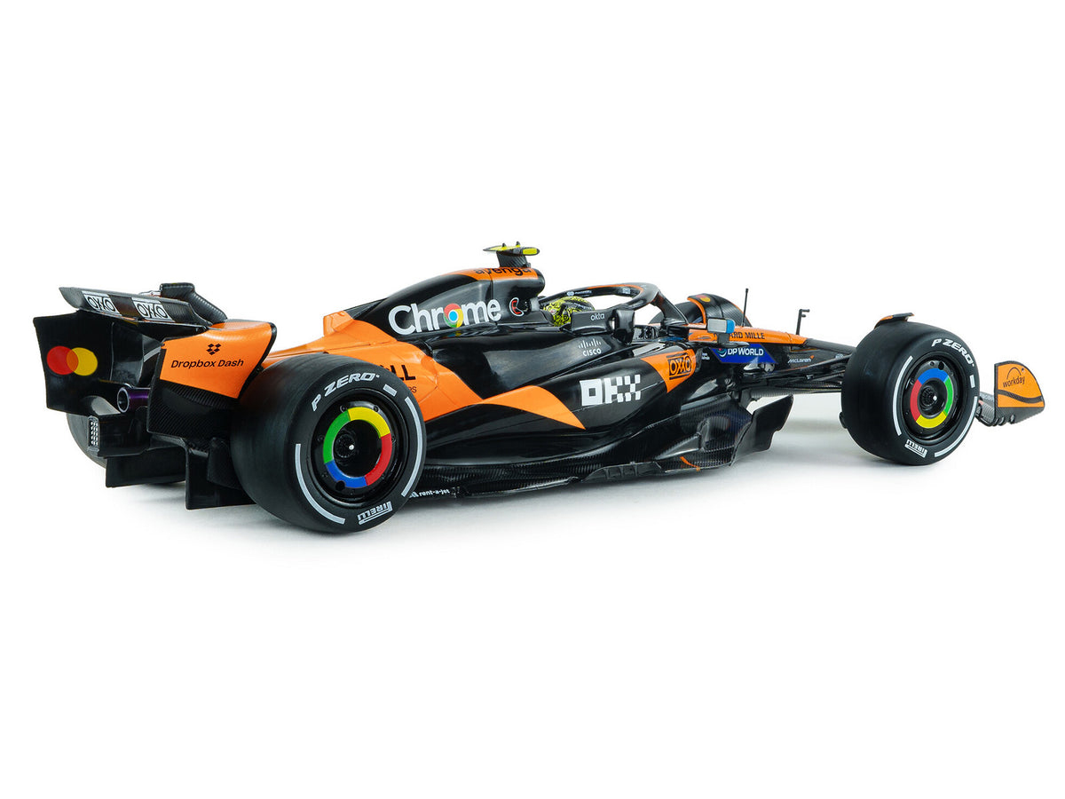 McLaren MCL39 #4 Lando Norris "OKX" Winner Formula One F1 "Australian GP" (2025) "Competition" Series 1/18 Diecast Model Car