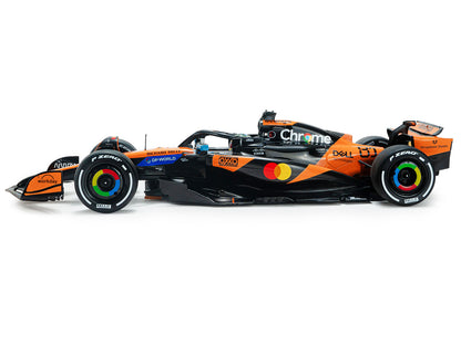 McLaren MCL39 #81 Oscar Piastri "OKX" Winner Formula One F1 "Chinese GP" (2025) "Competition" Series 1/18 Diecast Model Car