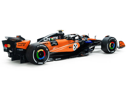 McLaren MCL39 #4 Lando Norris "OKX" Winner Formula One F1 "Monaco GP" (2025) "Competition" Series 1/18 Diecast Model Car