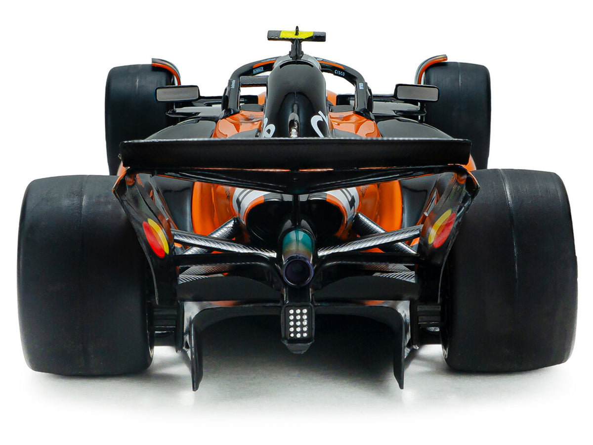 McLaren MCL39 #4 Lando Norris "OKX" Winner Formula One F1 "Monaco GP" (2025) "Competition" Series 1/18 Diecast Model Car