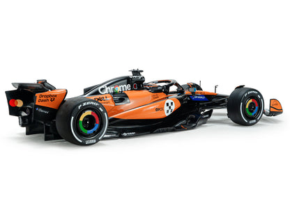 McLaren MCL39 #81 Oscar Piastri "OKX" 3rd Place Formula One F1 "Monaco GP" (2025) "Competition" Series 1/18 Diecast Model Car