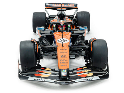 McLaren MCL39 #81 Oscar Piastri "OKX" 3rd Place Formula One F1 "Monaco GP" (2025) "Competition" Series 1/18 Diecast Model Car