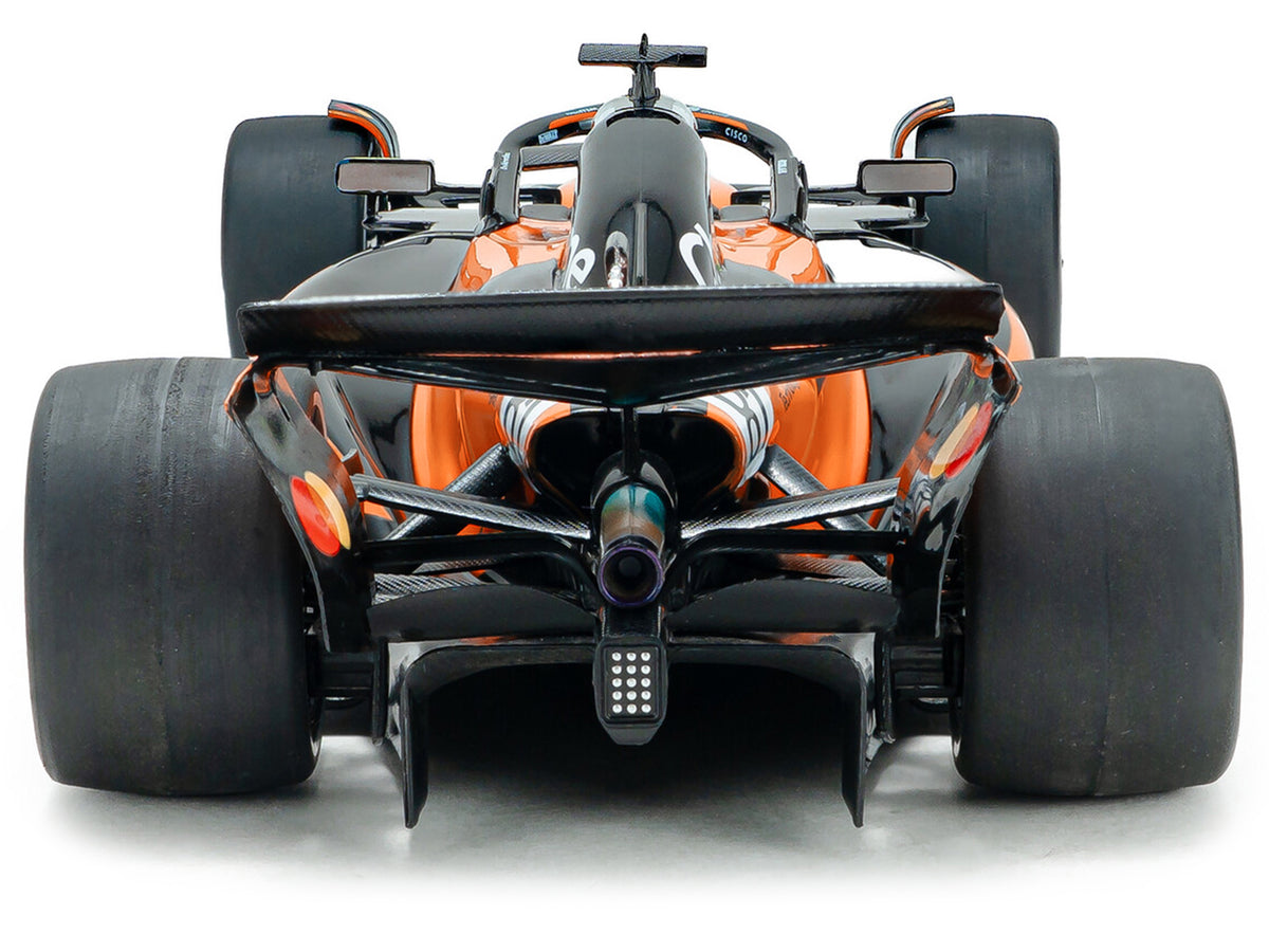 McLaren MCL39 #81 Oscar Piastri "OKX" 3rd Place Formula One F1 "Monaco GP" (2025) "Competition" Series 1/18 Diecast Model Car