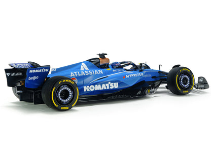 Williams FW47 #23 Alex Albon "Atlassian" Formula One F1 "Australian GP" (2025) "Competition" Series 1/18 Diecast Model Car