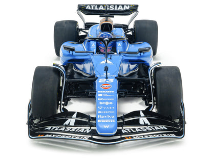 Williams FW47 #23 Alex Albon "Atlassian" Formula One F1 "Australian GP" (2025) "Competition" Series 1/18 Diecast Model Car