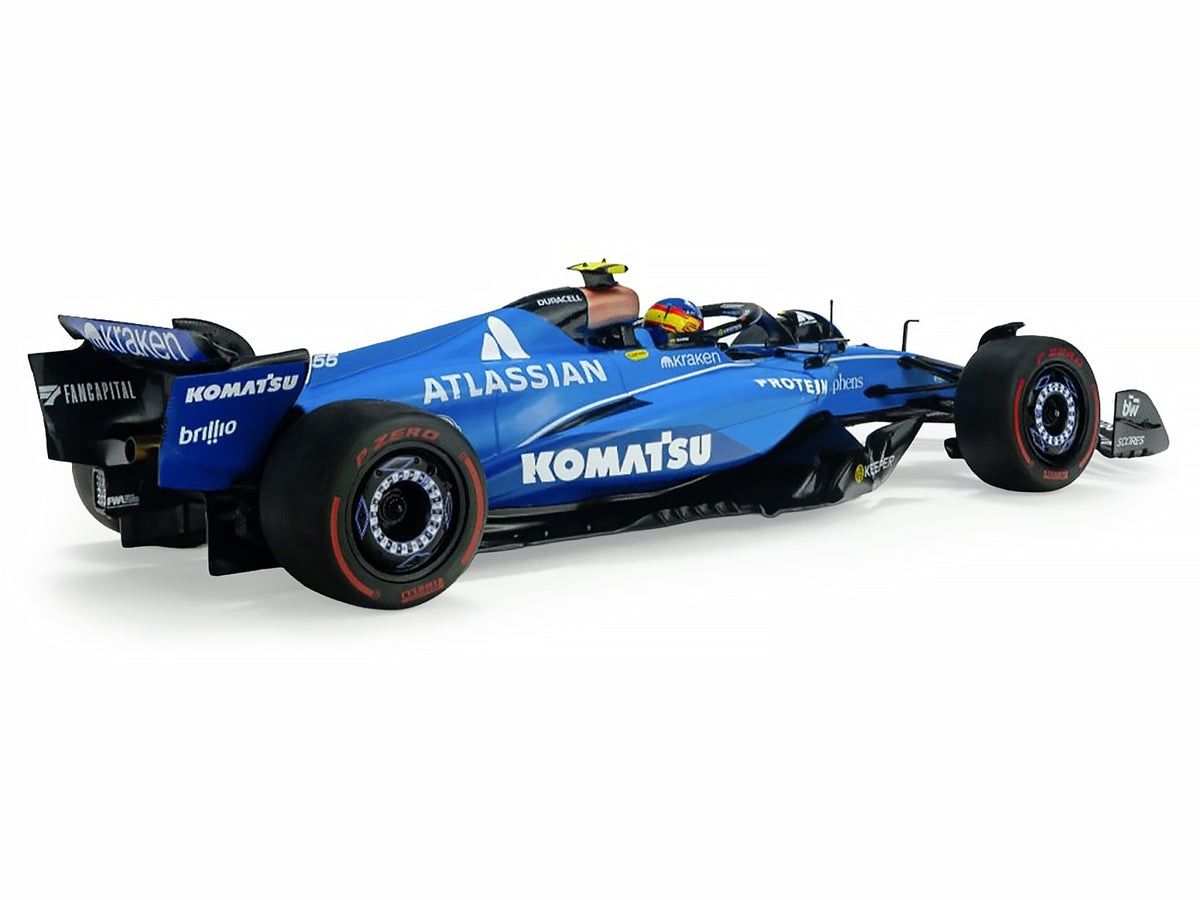 Williams FW47 #55 Carlos Sainz "Atlassian" Formula One F1 "Australian GP" (2025) "Competition" Series 1/18 Diecast Model Car