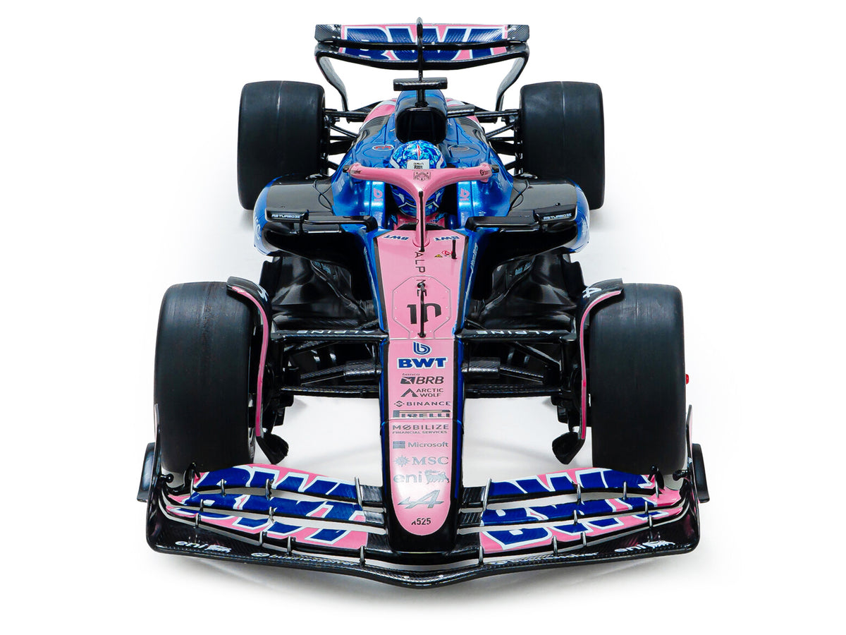 Alpine A525 #10 Pierre Gasly "BWT" Formula One F1 "Bahrain GP" (2025) "Competition" Series 1/18 Diecast Model Car