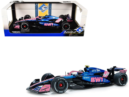 Alpine A525 #7 Jack Doohan "BWT" Formula One F1 "Chinese GP" (2025) "Competition" Series 1/18 Diecast Model Car