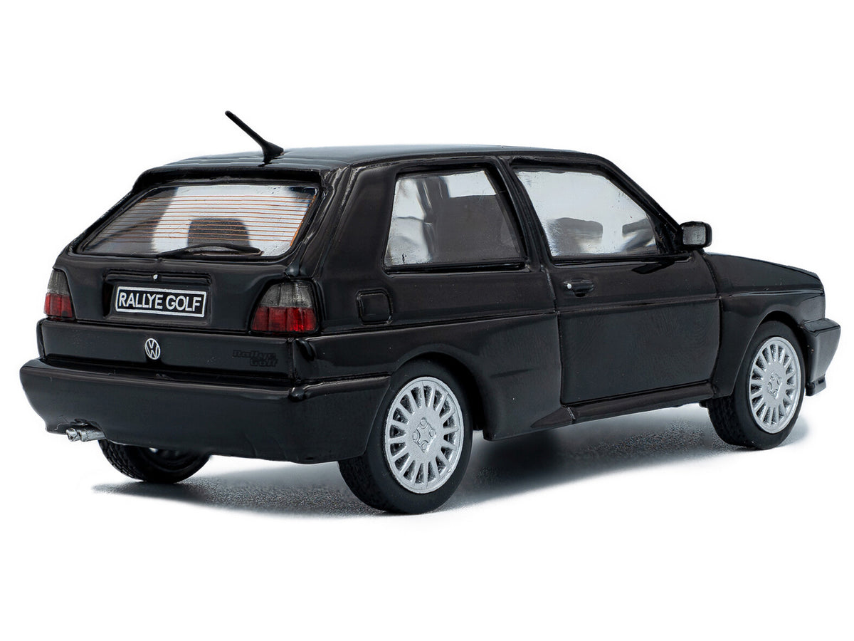 1989 Volkswagen Golf Rallye G60 Black 1/43 Diecast Model Car